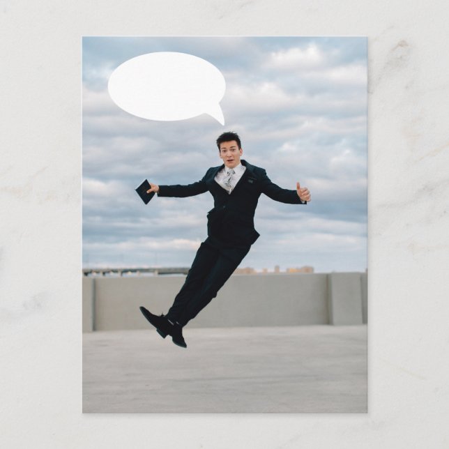 Hello Sterling Holiday Postcard (Front)