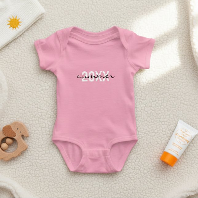 Hello Summer 2026 Personalized Bodysuit for Babies (Creator Uploaded)
