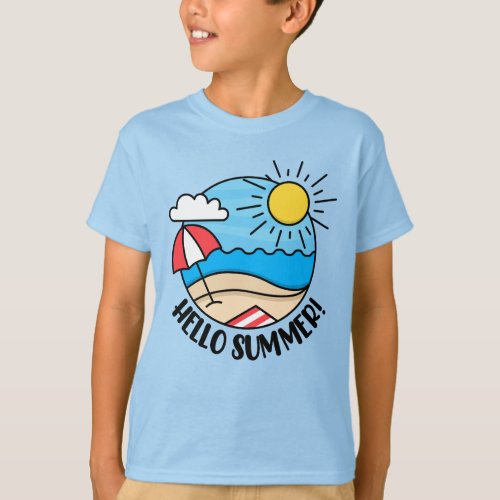 Hello Summer 2 T_Shirt