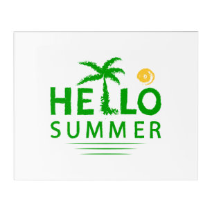 Hello Summer Acrylic Print