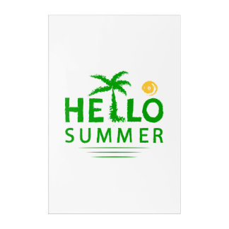 Hello Summer Acrylic Print