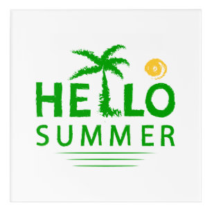 Hello Summer Acrylic Print
