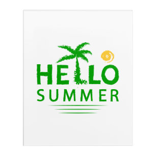 Hello Summer Acrylic Print