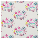 Hello Summer Beach Thunder-Cove  Fabric