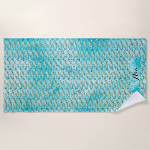 Hello Summer Beach Towel