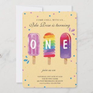 Hello Summer Birthday Party Invitation