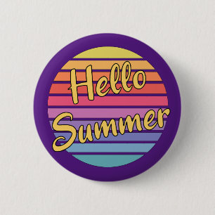 Hello Summer Button