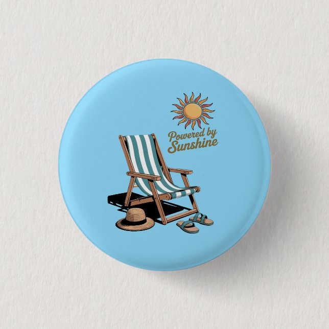Hello Summer Button (Front)