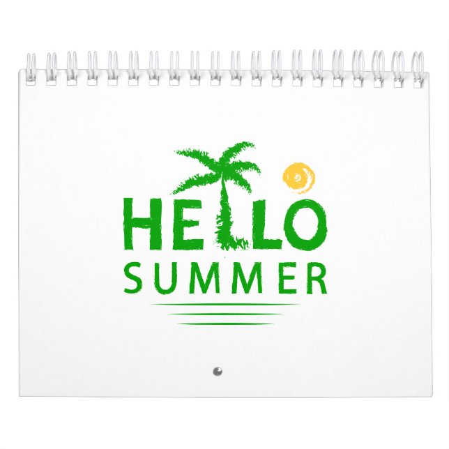 Hello Summer Calendar (Cover)