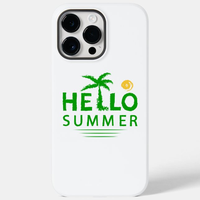 Hello Summer Case-Mate iPhone Case (Back)