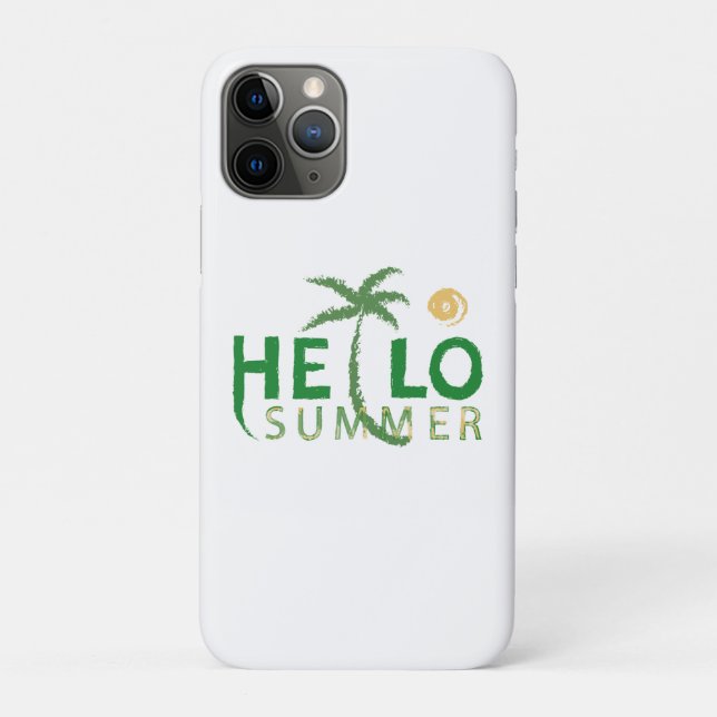 Hello Summer Case-Mate iPhone Case (Back)