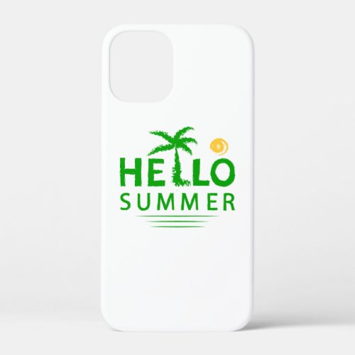 Hello Summer iPhone 12 Mini Case