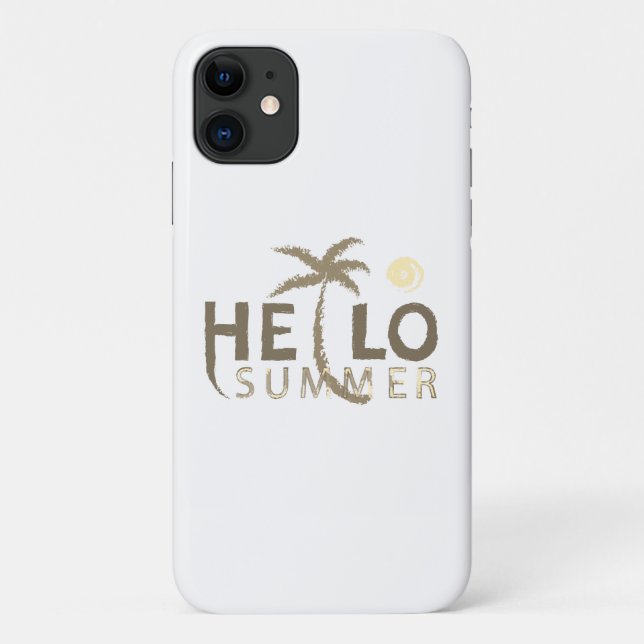 Hello Summer Case-Mate iPhone Case (Back)