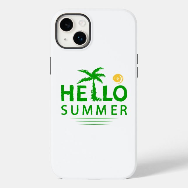 Hello Summer Case-Mate iPhone Case (Back)