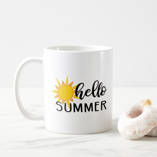 hello summer coffee mug