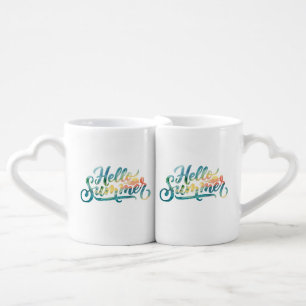 Hello Summer Coffee Mug Set