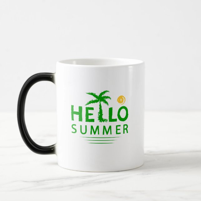 Hello Summer Color Morph Mug (Left)