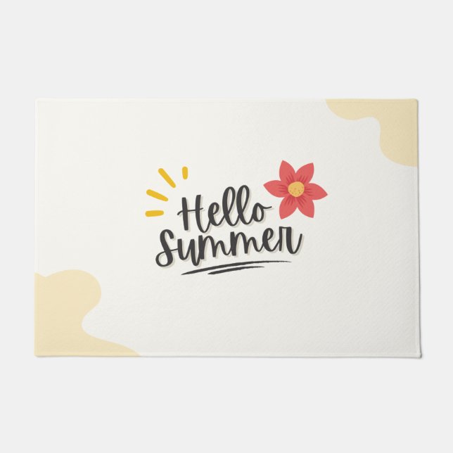 HELLO SUMMER DOORMAT (Front)