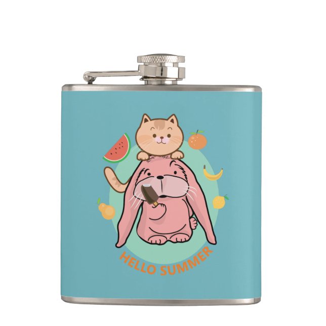 Hello Summer Flask (Front)