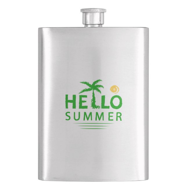 Hello Summer Flask (Front)