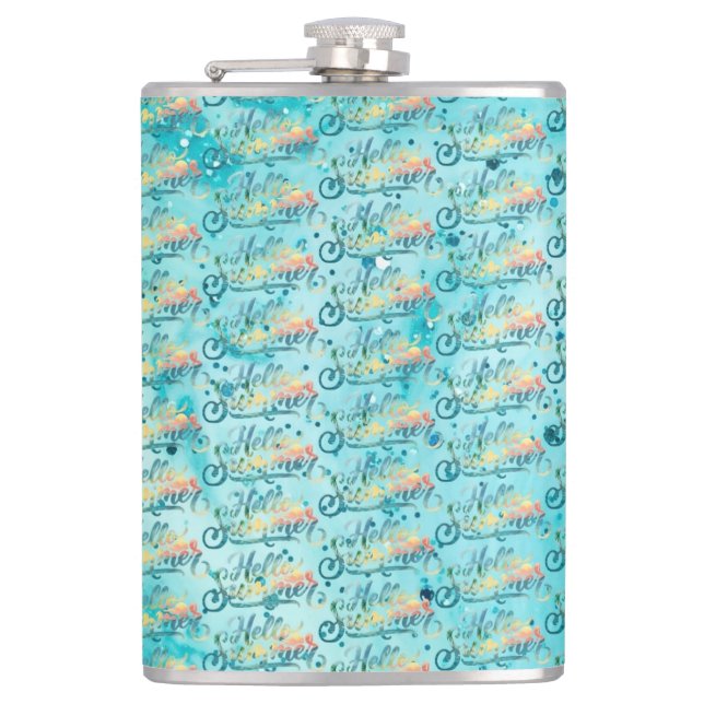 Hello Summer Flask (Front)