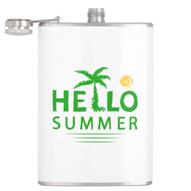 Hello Summer Flask (Opened)