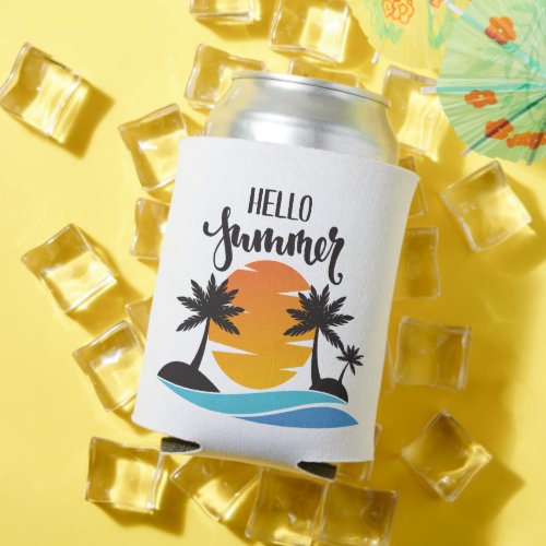 Hello Summer Gift  Can Cooler