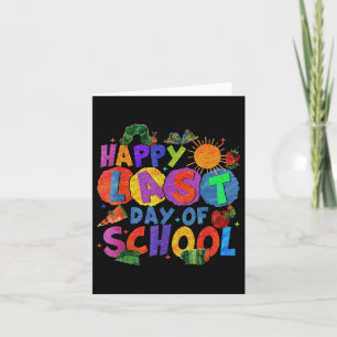 Hello Summer Happy Last Day Of School Teacher Stud Card