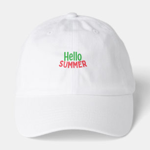 hello summer hat