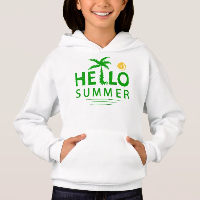 Hello Summer Hoodie (Front)