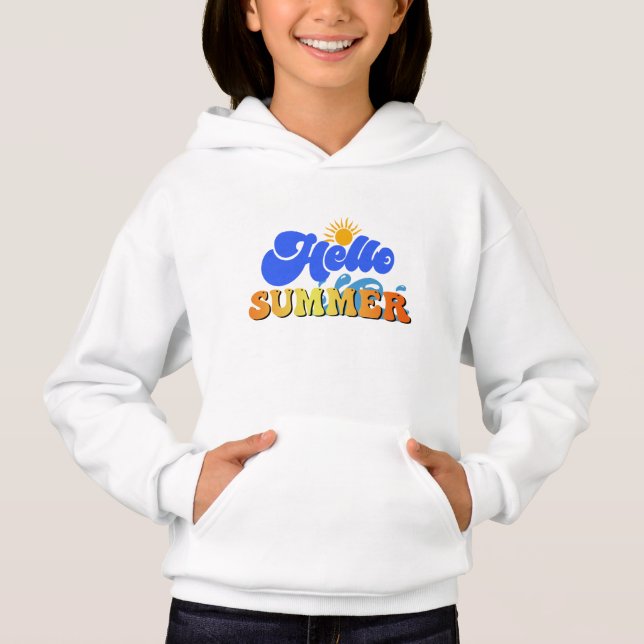 Hello Summer Hoodie (Front)