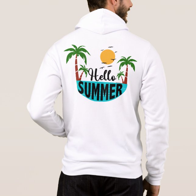 Hello Summer Hoodie (Back)