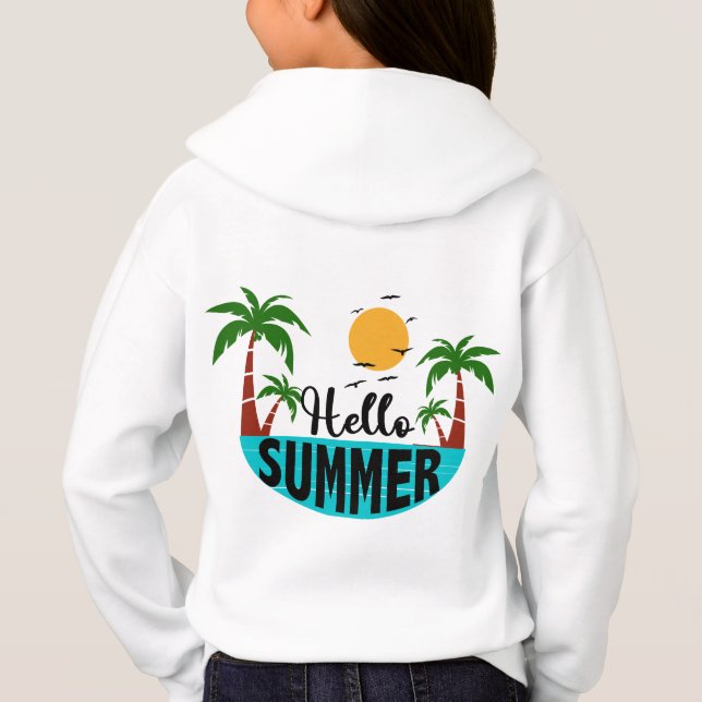 Hello Summer Hoodie (Back)