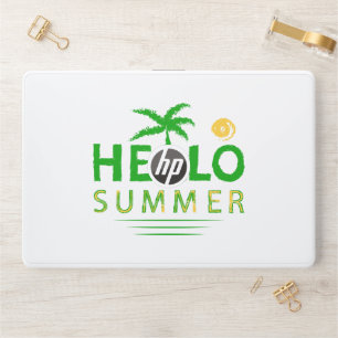 Hello Summer HP Laptop Skin
