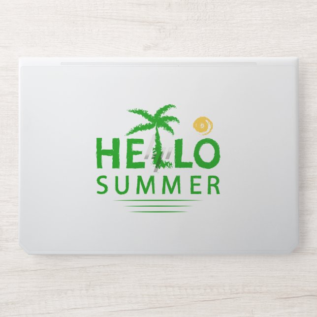 Hello Summer HP Laptop Skin (Front)