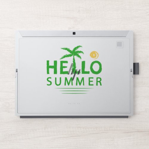 Hello Summer HP Laptop Skin
