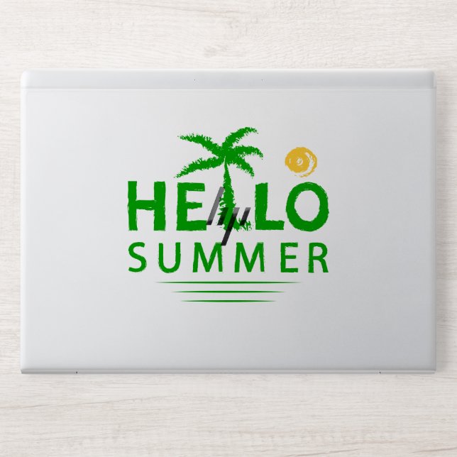 Hello Summer HP Laptop Skin (Front)
