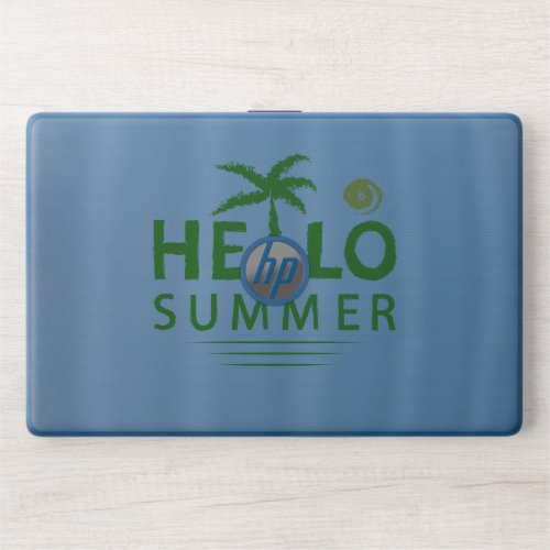 Hello Summer HP Laptop Skin