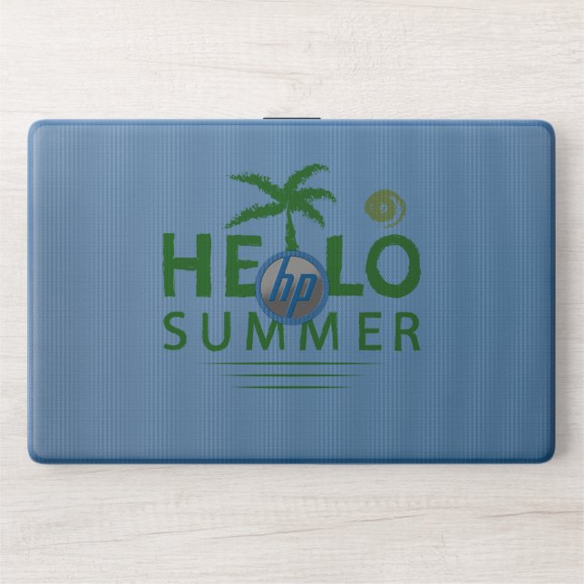 Hello Summer HP Laptop Skin (Front)