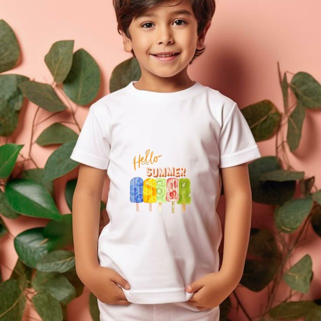 hello summer ice cream T-Shirt (Creator Uploaded)