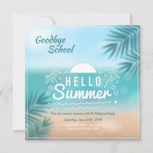 Hello Summer Invitation
