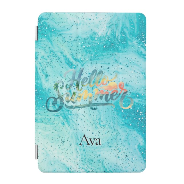 Hello Summer iPad Mini Cover (Front)