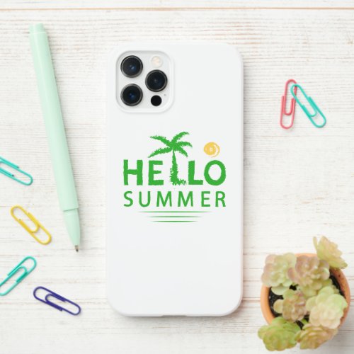 Hello Summer iPhone 12 Pro Case