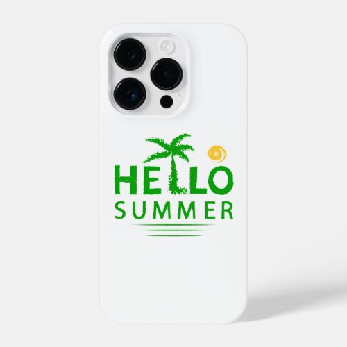 Hello Summer iPhone 14 Pro Case