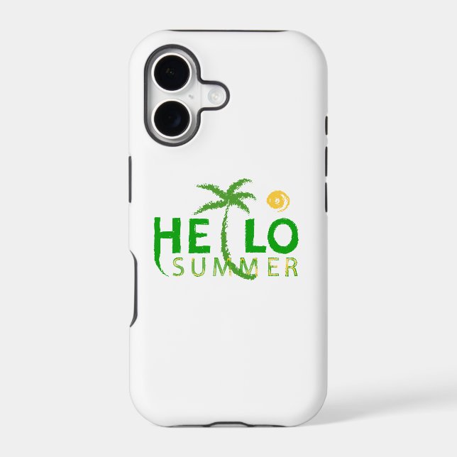 Hello Summer Iphone Case (Back)