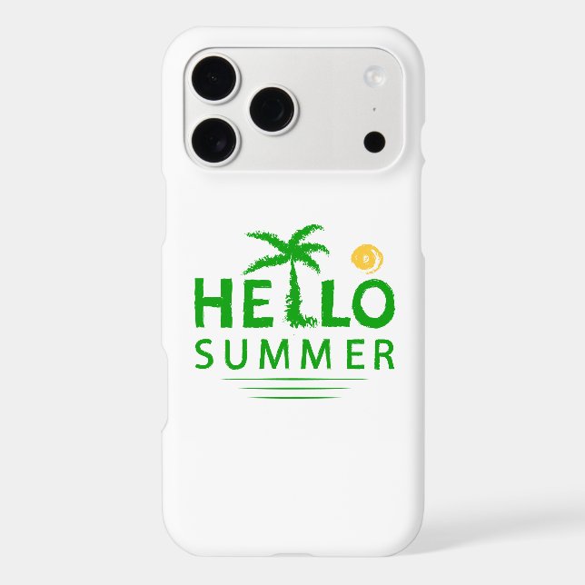 Hello Summer Iphone Case (Back)