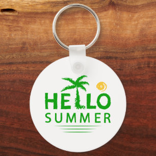 Hello Summer is a design that warmly welcomes the Keychain