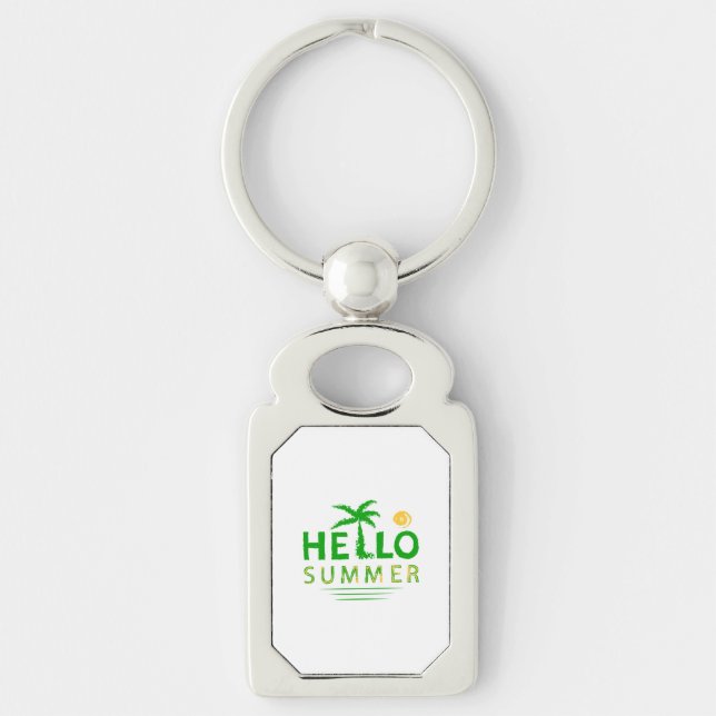 Hello Summer Keychain (Front)