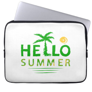 Hello Summer Laptop Sleeve