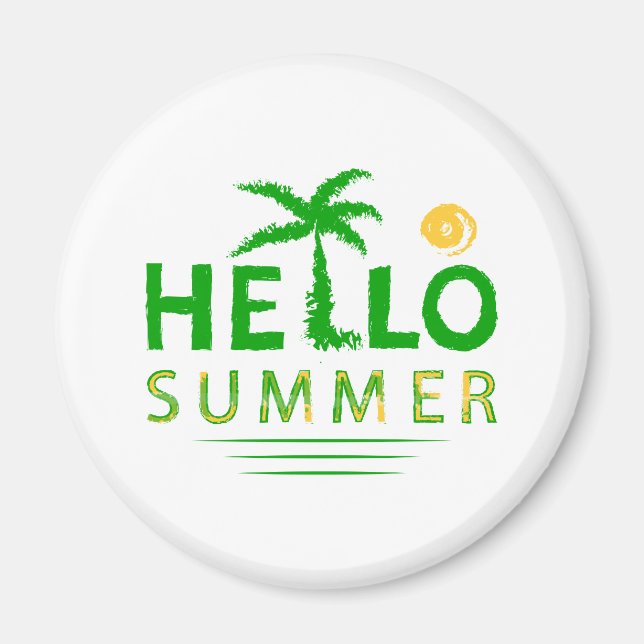 Hello Summer Magnet (Front)
